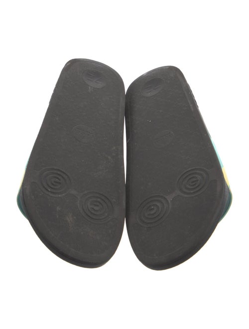 Gucci Interlocking G Logo Rubber Slides