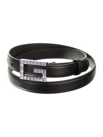 Gucci Madelyn Double G Logo Belt