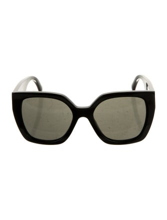 Gucci Interlocking G Logo Square Sunglasses