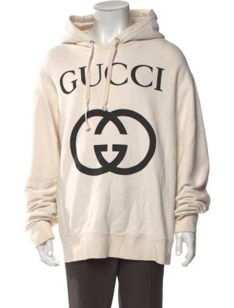 Gucci Interlocking G Logo Crew Neck Hoodie