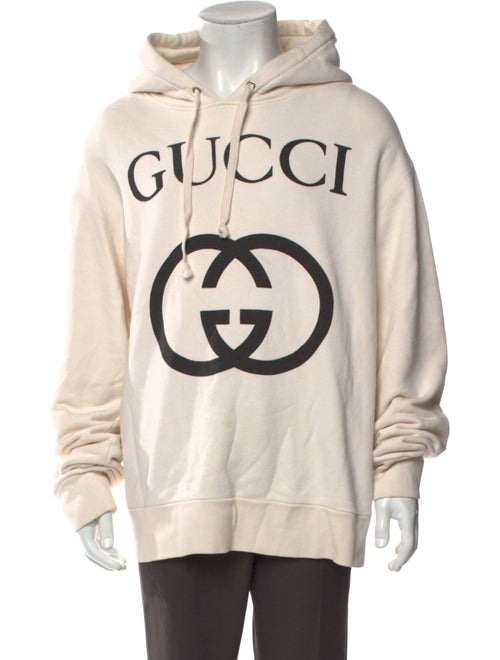 Gucci Interlocking G Logo Crew Neck Hoodie
