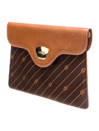 Gucci Leather Clutch