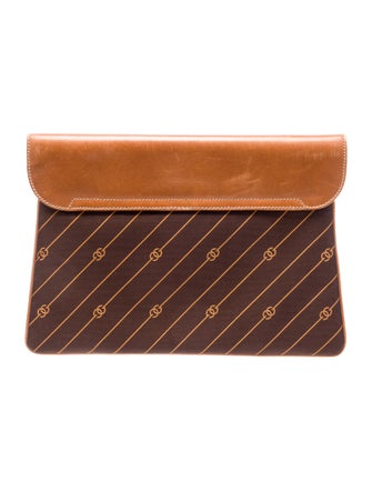 Gucci Leather Clutch