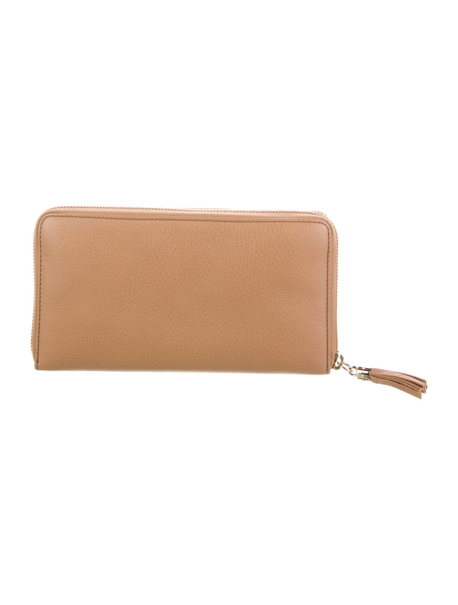 Gucci Interlocking G Logo Leather Continental Wallet