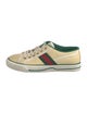 Gucci Web Accent Canvas Sneakers