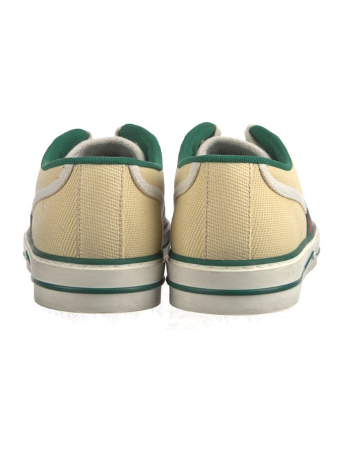 Gucci Web Accent Canvas Sneakers