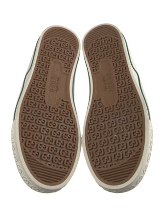 Gucci Web Accent Canvas Sneakers