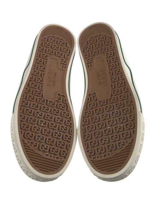 Gucci Web Accent Canvas Sneakers