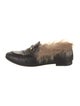 Gucci Horsebit Accent Leather Loafers