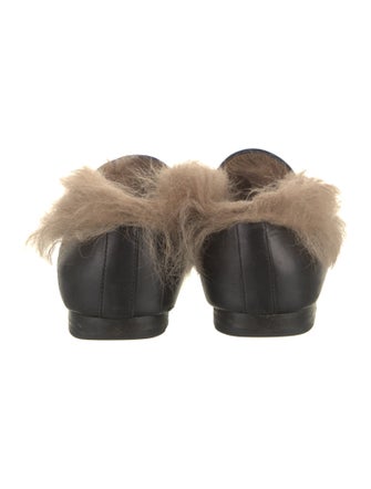 Gucci Horsebit Accent Leather Loafers