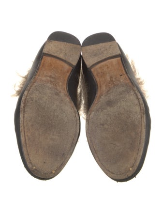 Gucci Horsebit Accent Leather Loafers