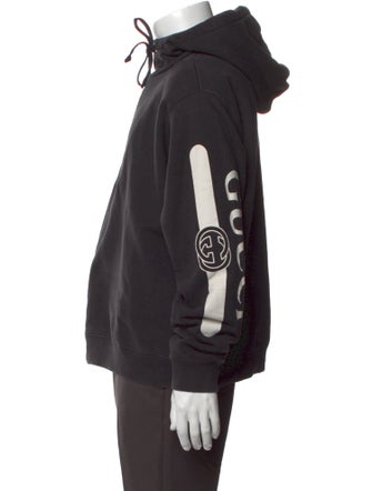Gucci Interlocking G Logo Turtleneck Hoodie