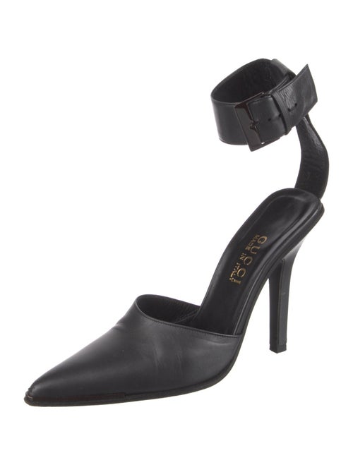 Gucci Leather D'Orsay Pumps