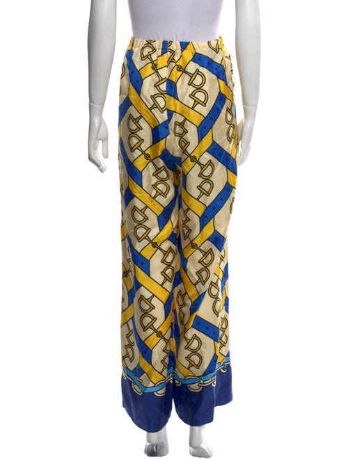 Gucci Silk Wide Leg Pants