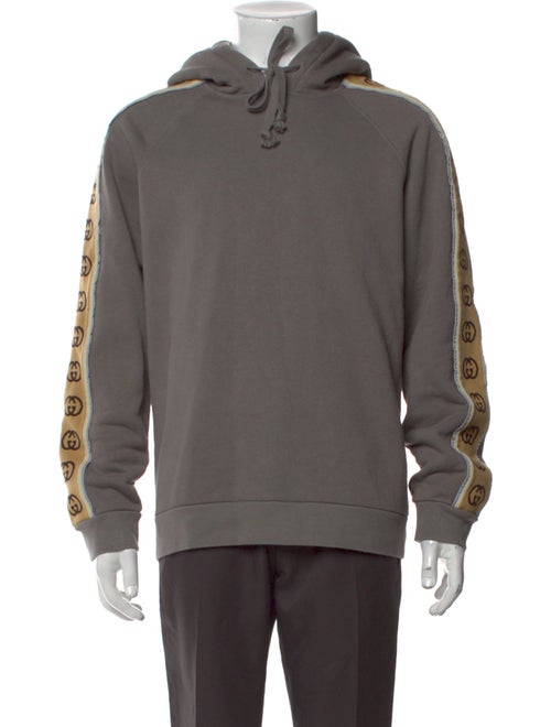 Gucci Interlocking G Logo Crew Neck Hoodie