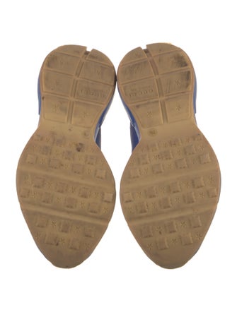 Gucci Leather Printed Athletic Sneakers