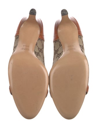 Gucci GG Canvas Canvas Pumps