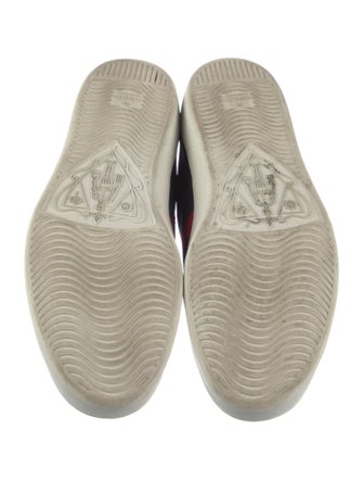 Gucci GG Supreme Leather Trim Embellishment Sneakers