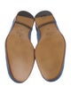 Gucci Web Accent Suede Loafers