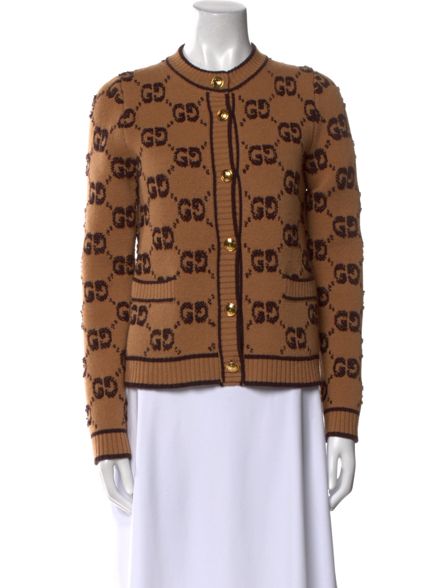 Gucci Wool Printed Sweater