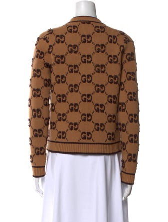 Gucci Wool Printed Sweater