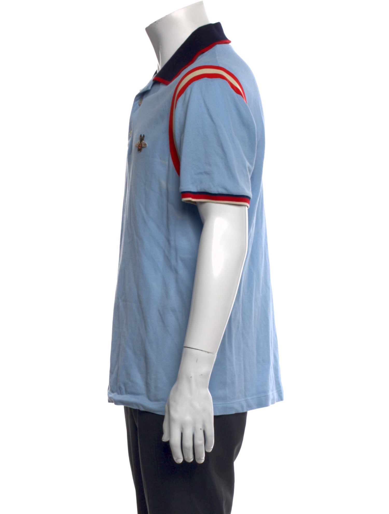 Gucci 2017 Sylvie Web Accent Polo Shirt