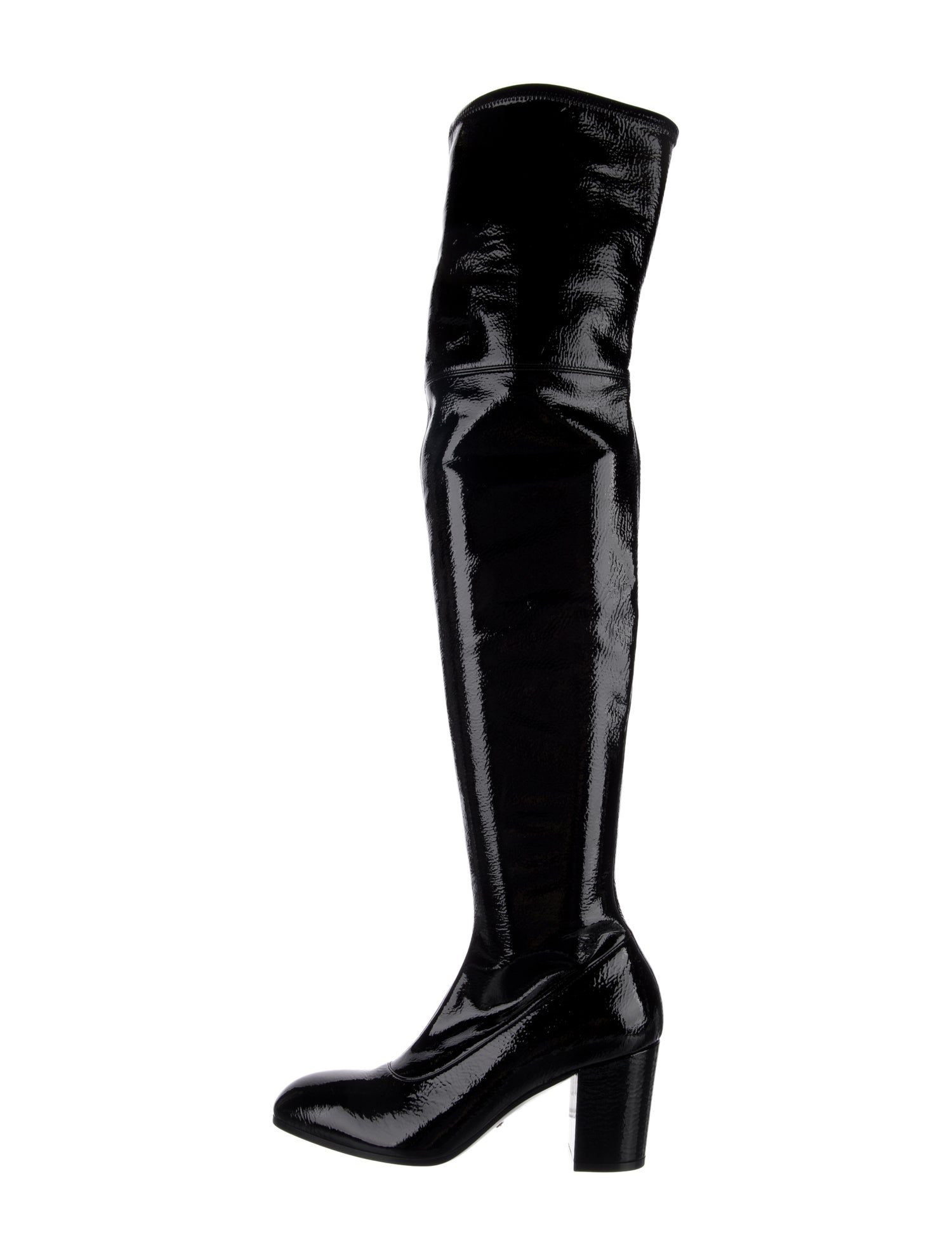 Gucci Patent Leather Sock Boots