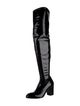 Gucci Patent Leather Sock Boots