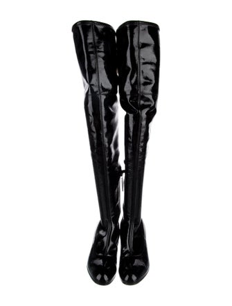 Gucci Patent Leather Sock Boots