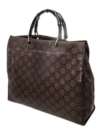 Gucci GG Nylon Top Handle Bag