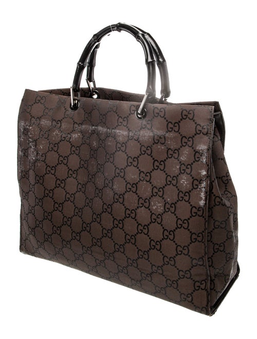 Gucci GG Nylon Top Handle Bag