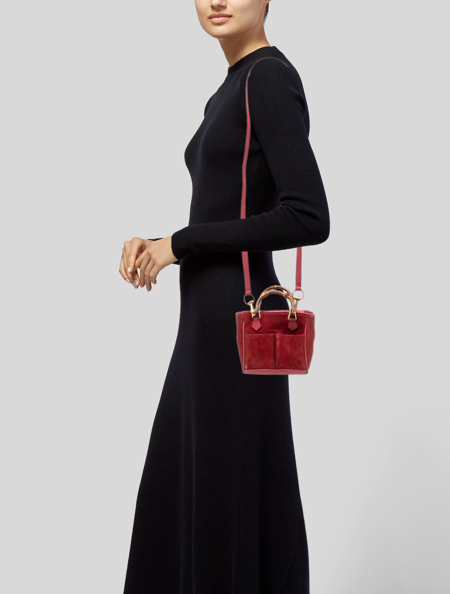 Gucci Bamboo Top Handle Bag Vintage