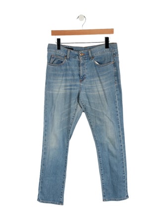 Gucci Mid-Rise Straight Leg Jeans