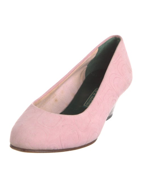 Gucci Interlocking G Logo Suede Pumps