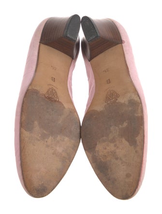 Gucci Interlocking G Logo Suede Pumps