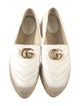 Gucci Double G Logo Leather Espadrilles