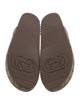 Gucci GG Supreme Leather Trim Embellishment Mules