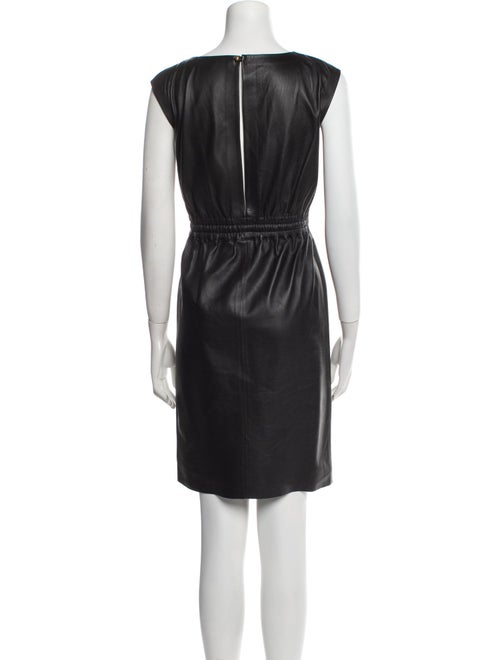 Gucci Leather Mini Dress