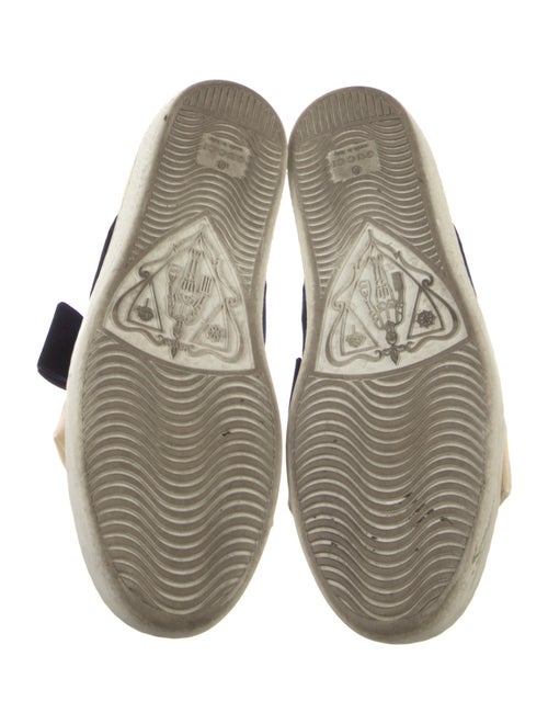 Gucci Sylvie Web Accent Leather Sneakers