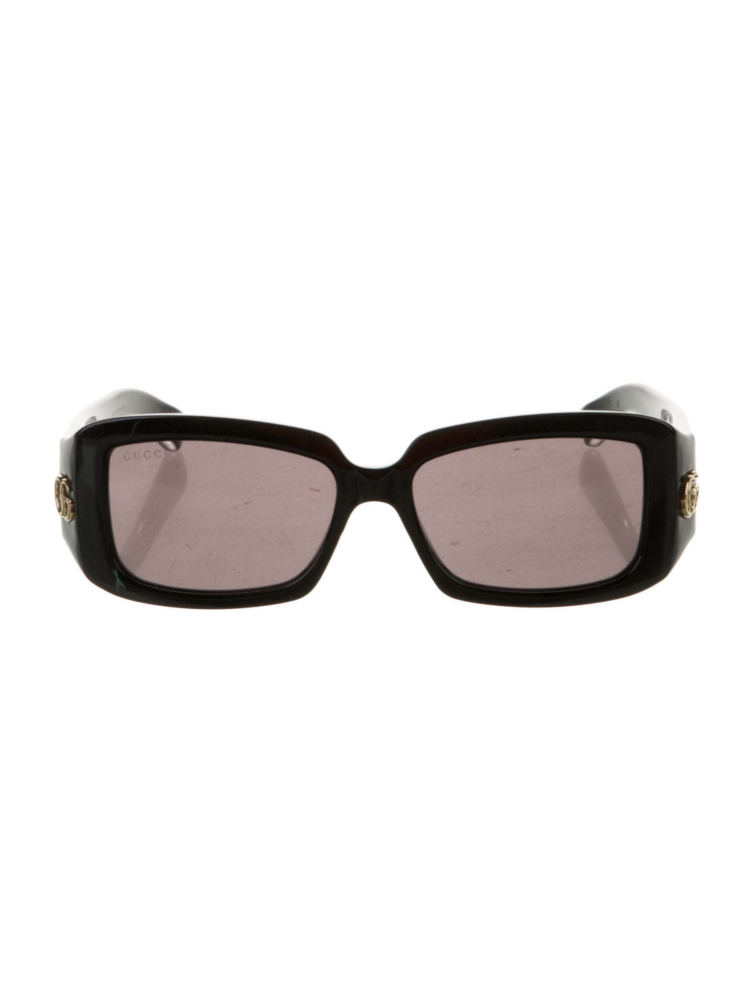 Gucci Interlocking G Logo Square Sunglasses