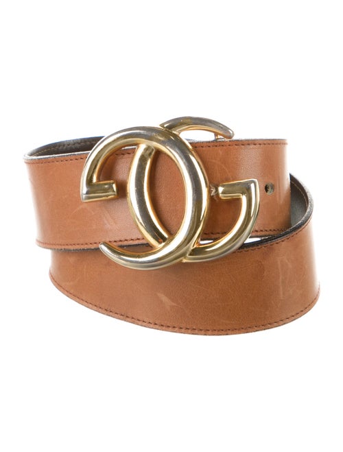Gucci Double G Logo Leather Belt Kit