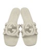 Gucci Interlocking G Logo Rubber Slides