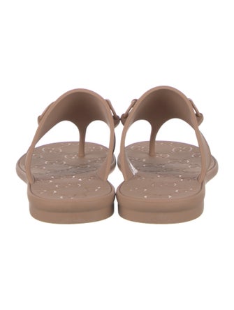 Gucci Horsebit Accent Rubber Slides