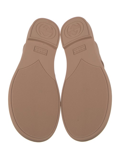 Gucci Horsebit Accent Rubber Slides