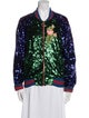 Gucci 2016 Sequin Bomber Jacket