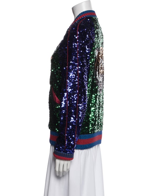 Gucci 2016 Sequin Bomber Jacket