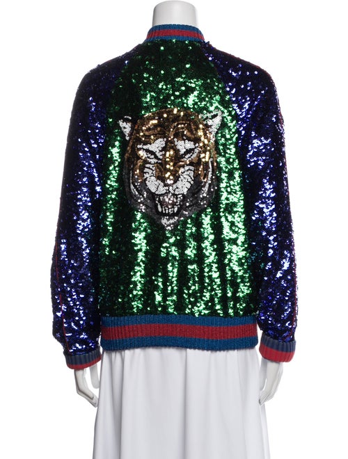Gucci 2016 Sequin Bomber Jacket
