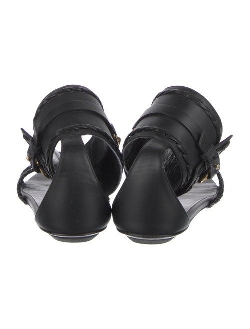 Gucci Horsebit Accent Leather Gladiator Sandals