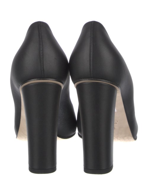 Gucci Horsebit Accent Leather Pumps