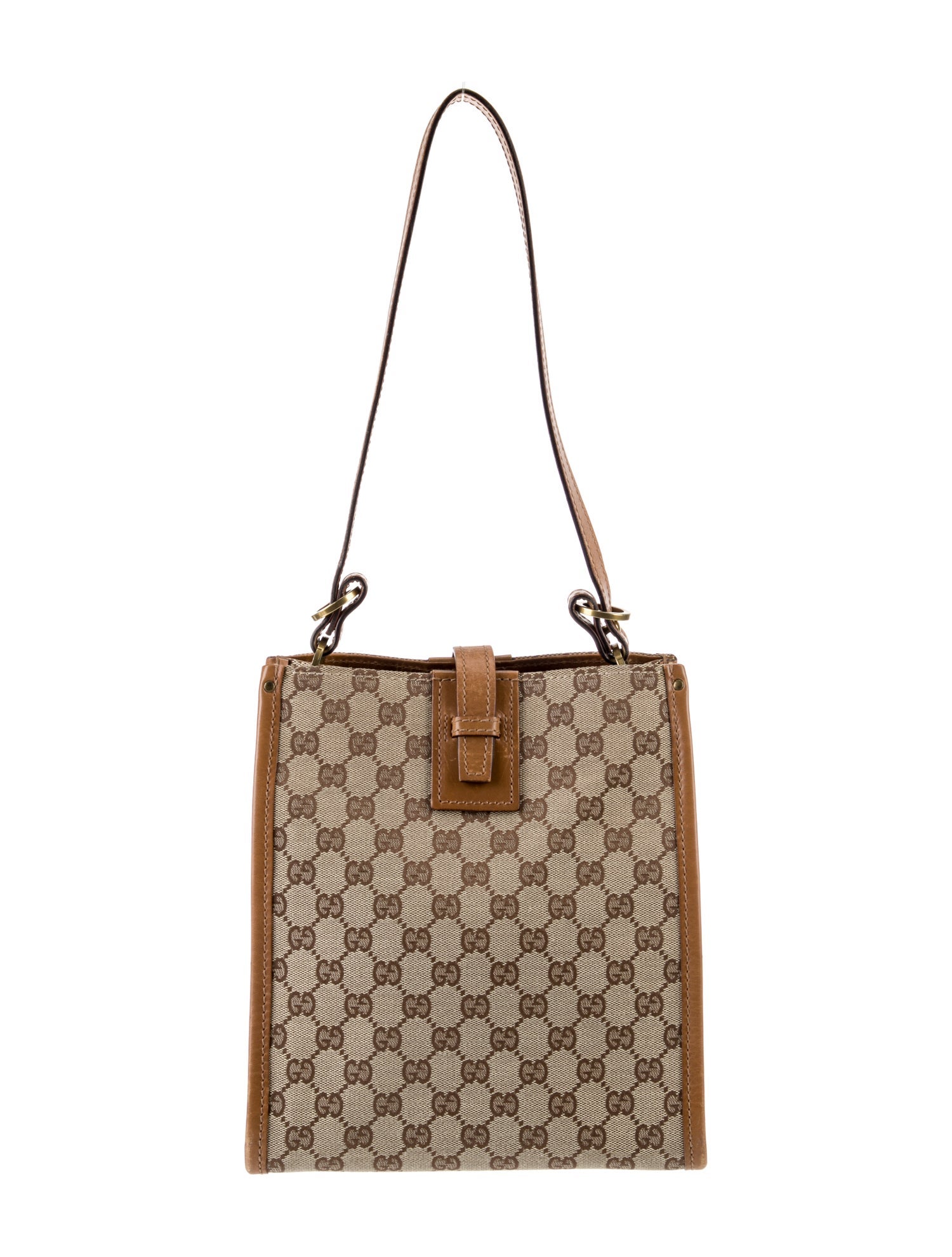 Gucci GG Canvas Shoulder Bag Vintage